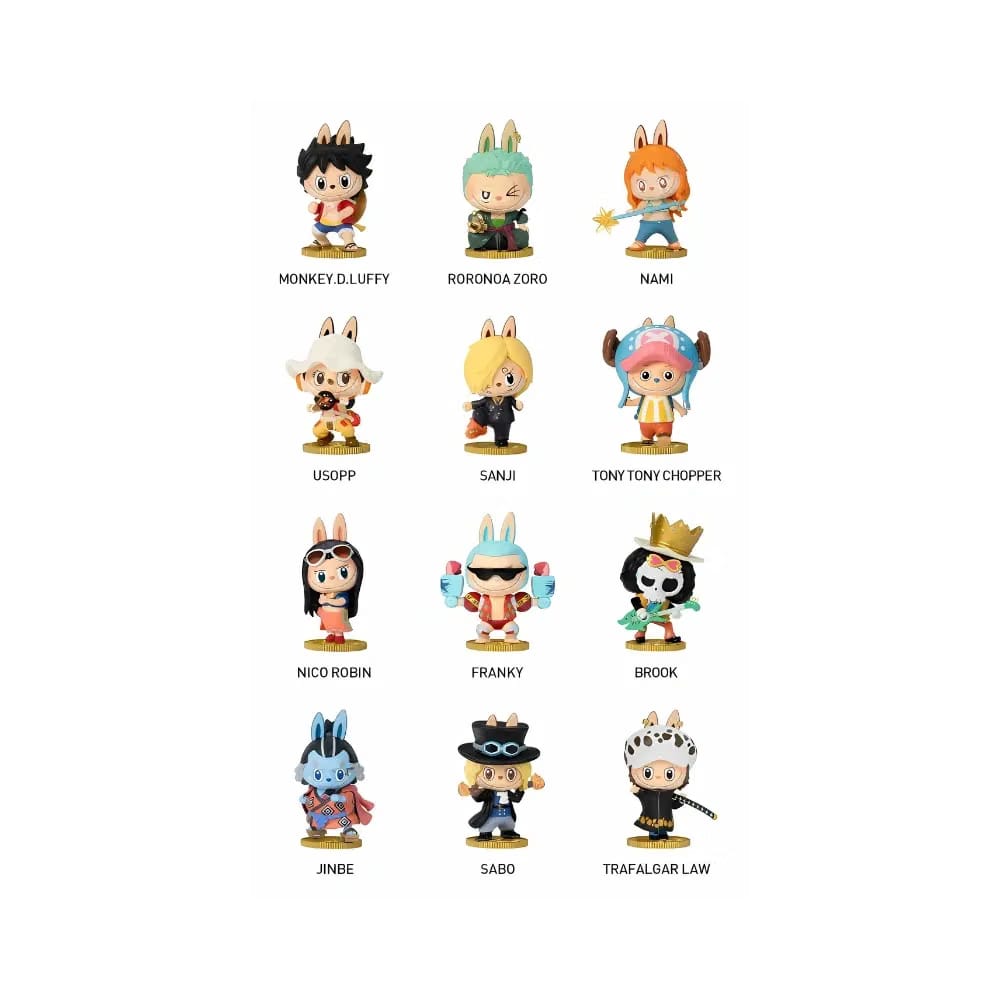 Pop Mart Labubu The Monsters x One Piece Series Sealed Case (12 Blind Boxes)