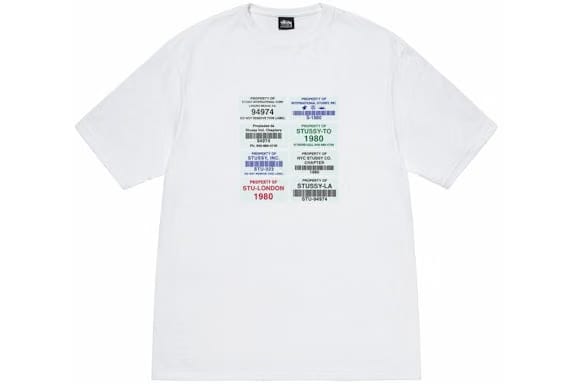 Stussy Codes T-Shirt White
