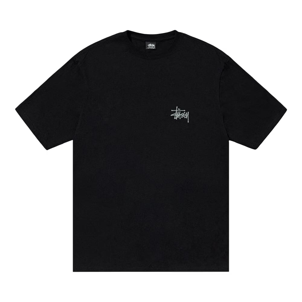 Stussy Built In USA Pigment Dyed T-Shirt Black