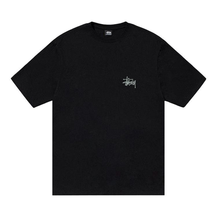 Stussy Built In USA Pigment Dyed T-Shirt Black