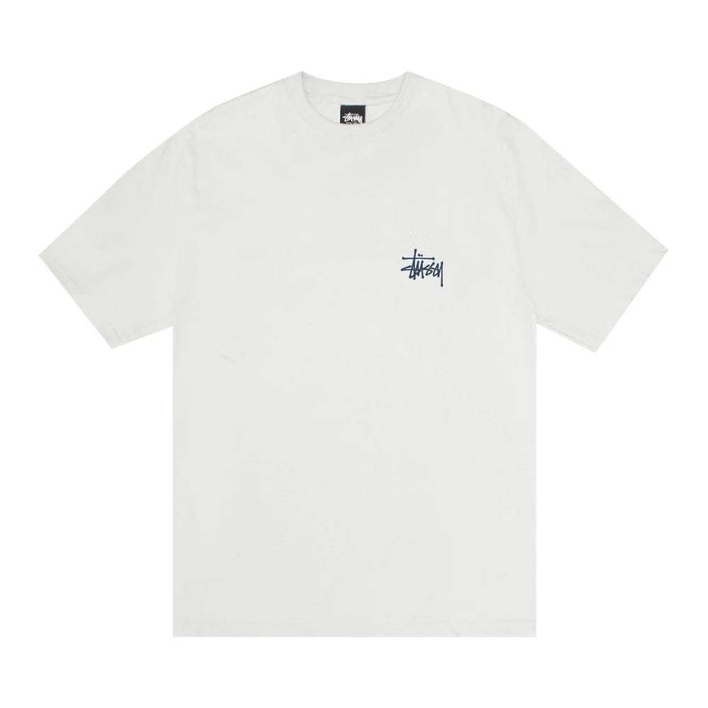 Stussy Built In USA Pigment Dyed T-Shirt Natural