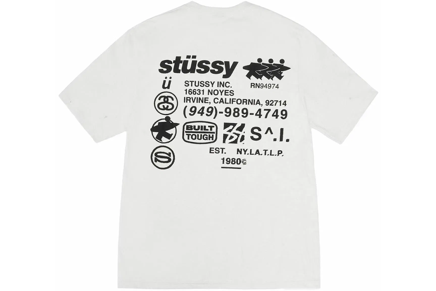 Stussy DNA Pigment Dyed T-Shirt Natural