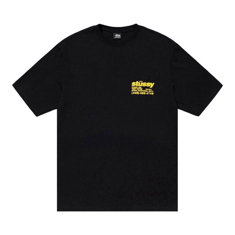 Stussy DNA Pigment Dyed T-Shirt Black