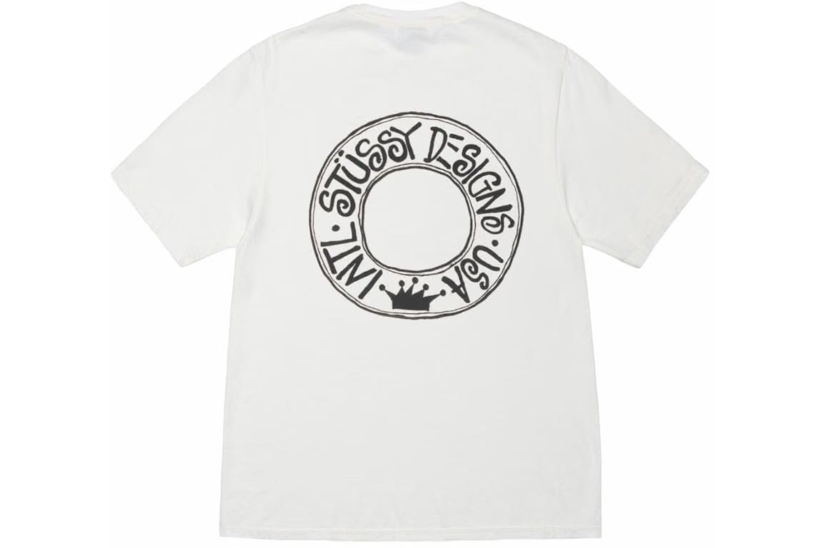 Stussy Buana Pigment Dyed T-Shirt Natural