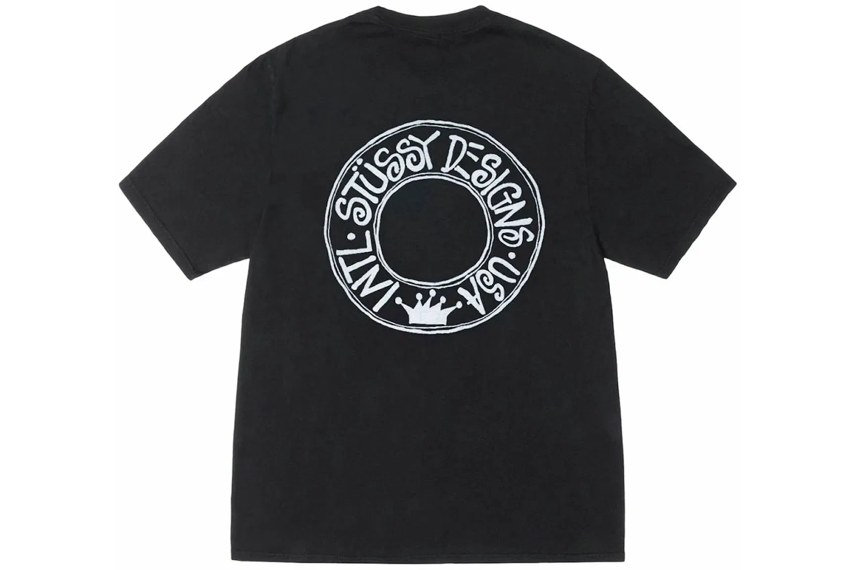 Stussy Buana Pigment Dyed T-Shirt Black