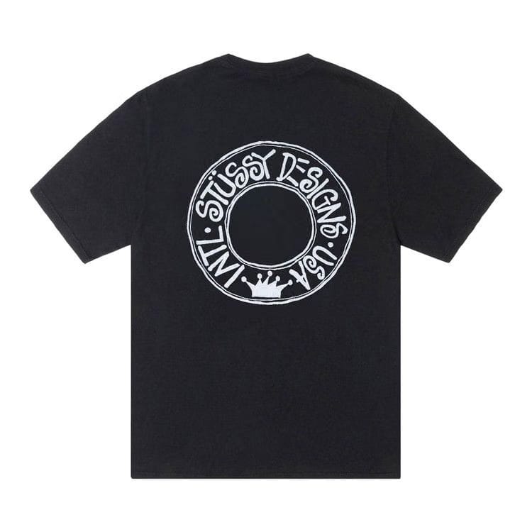 Stussy Buana Pigment Dyed T-Shirt Black