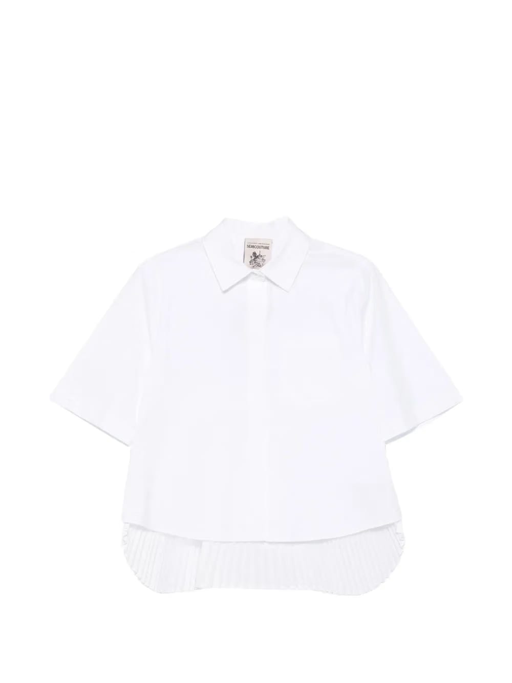 Dominga pleated shirt