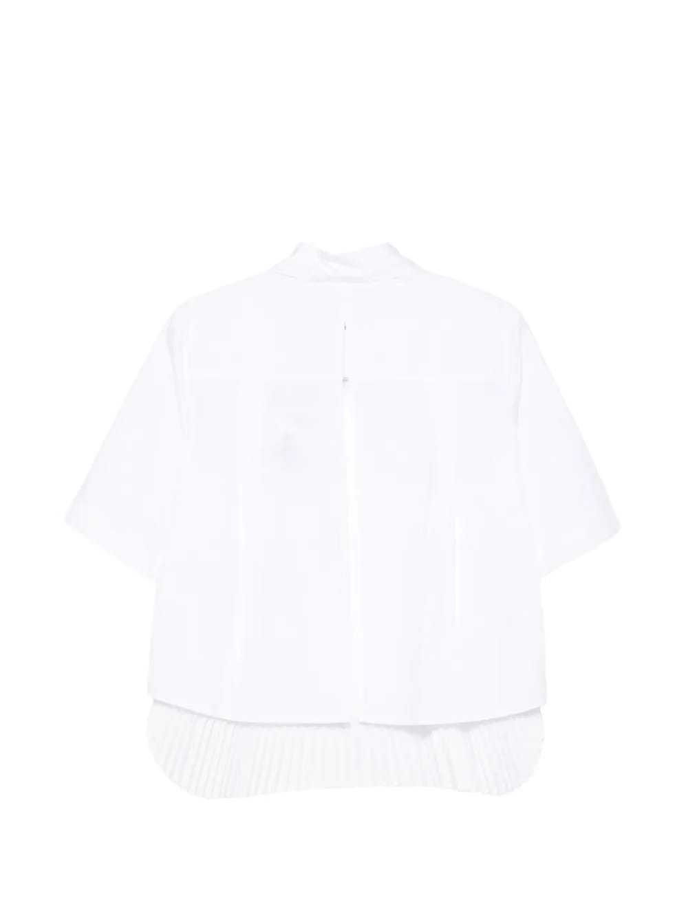 Dominga pleated shirt