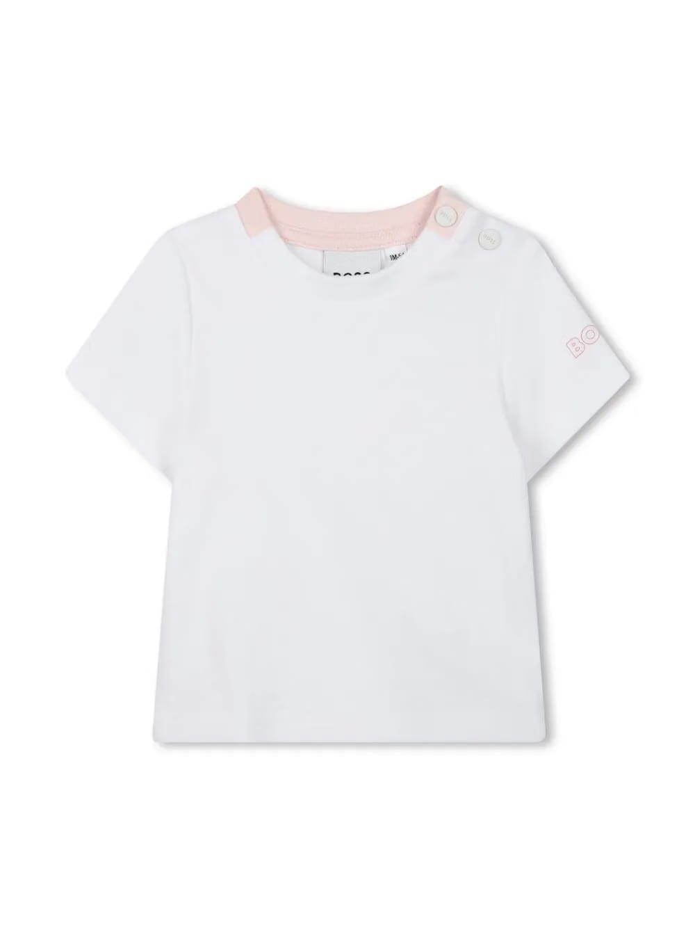 logo dungarees and T-Shirt set