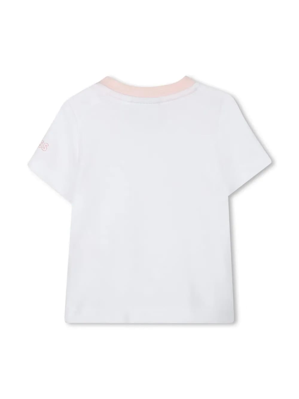 logo dungarees and T-Shirt set