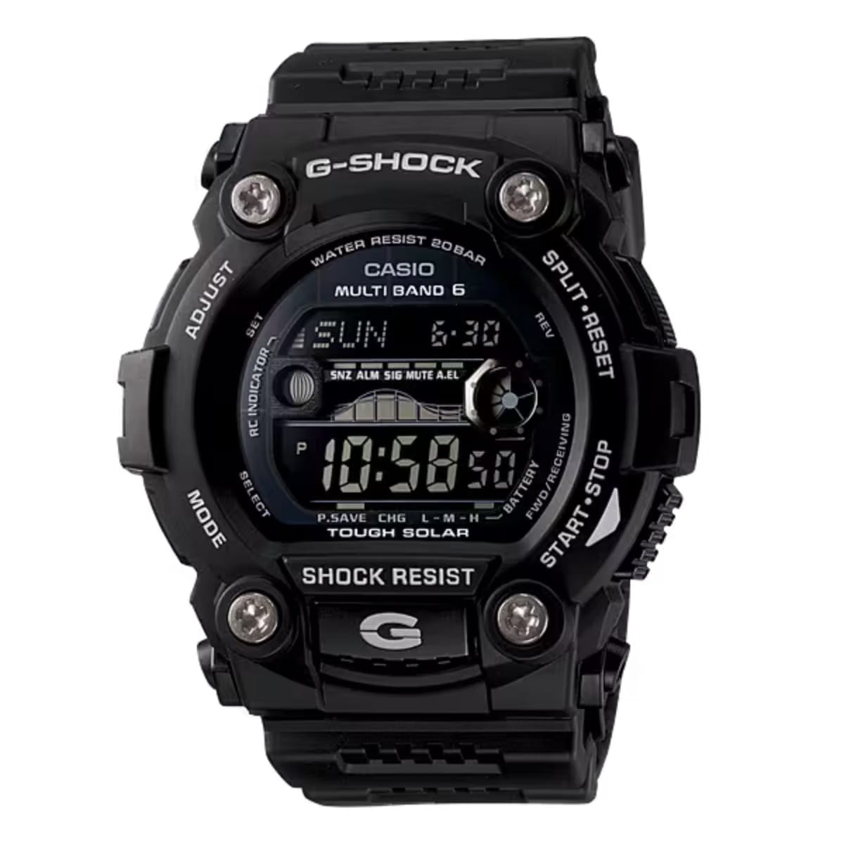 Casio G-Shock Tough Solar Mens Wristwatch Multiband 6 & Solar