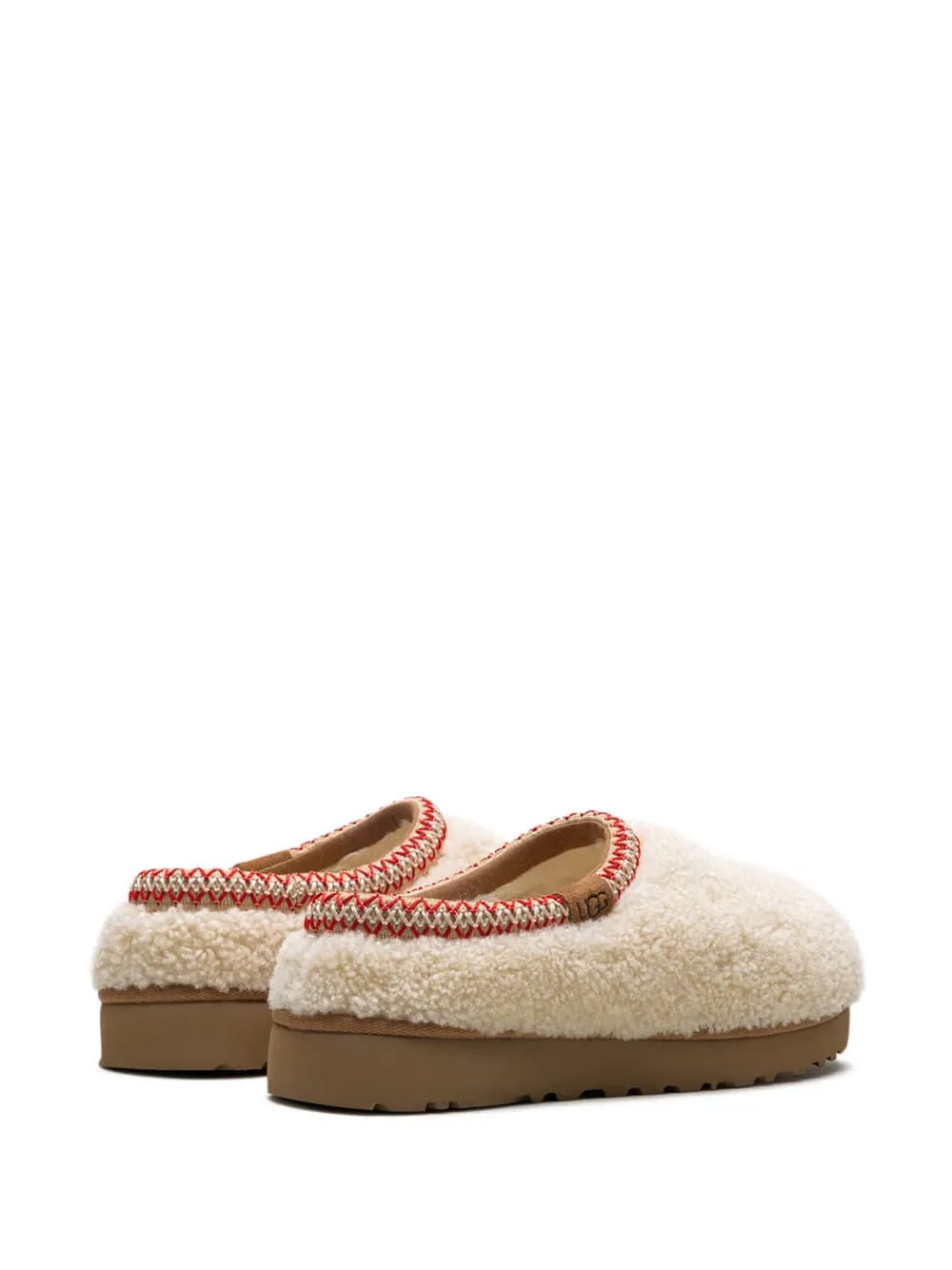 Tasman Maxi Curly Natural slippers