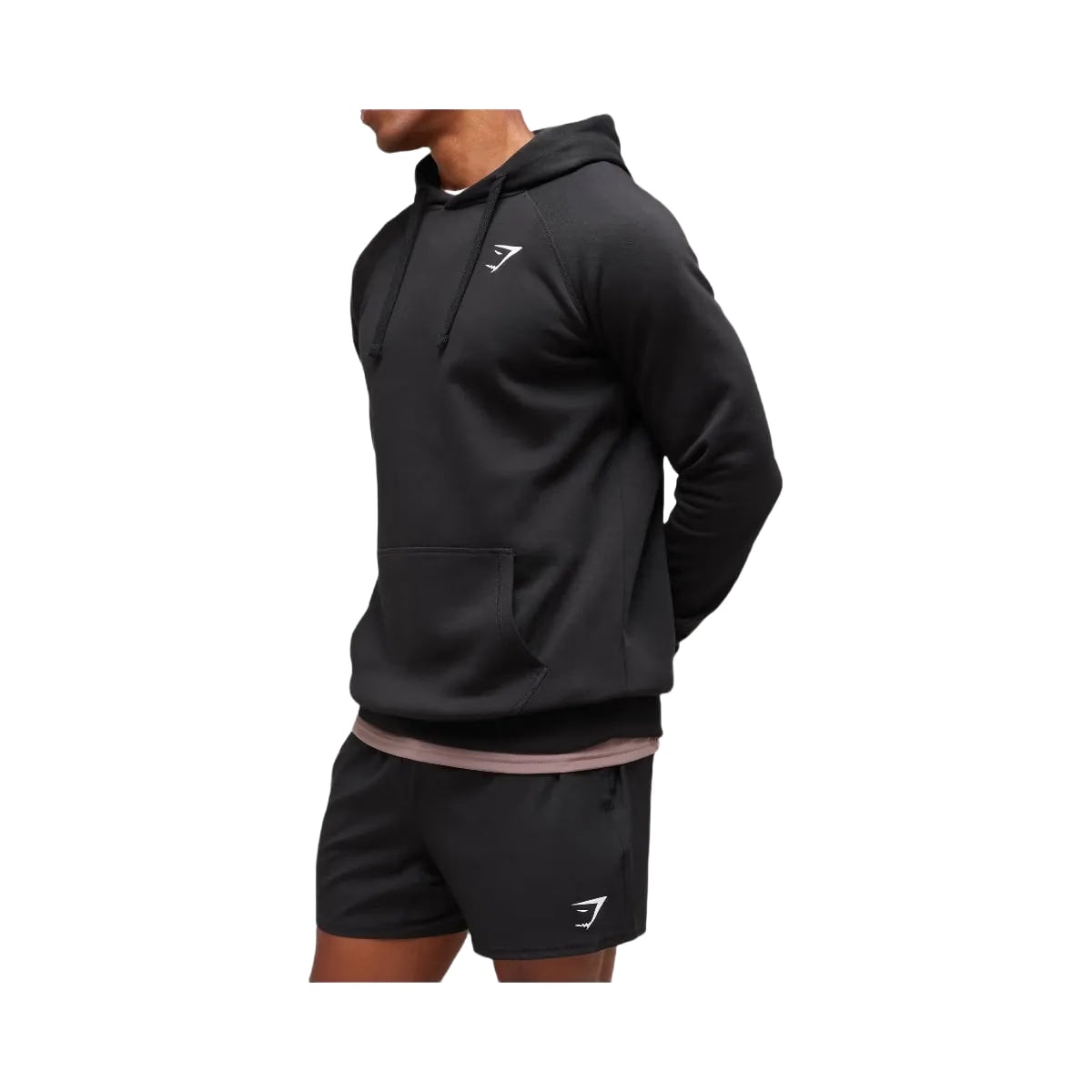 Gymshark Crest Hoodie Black