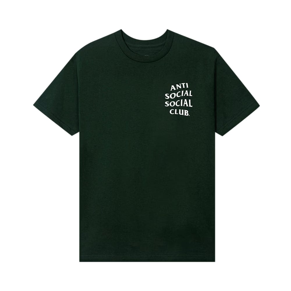 Anti Social Social Club Mind Games T-Shirt Forest Green