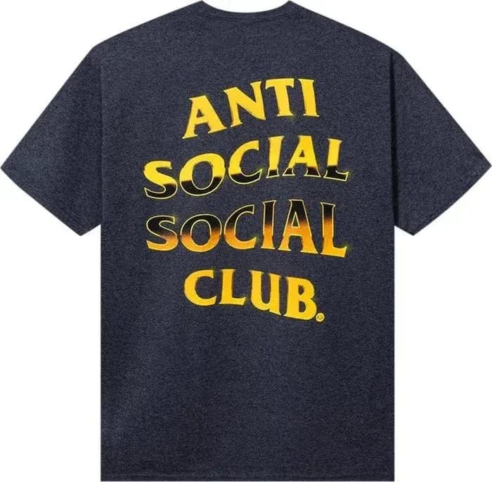Anti Social Social Club Foreshadow T-Shirt Dark Heather Grey