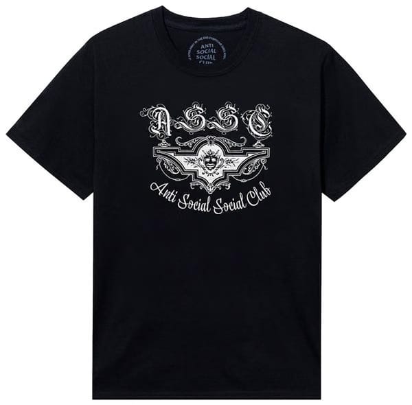 Anti Social Social Club x 2 Tone Feast Or Famine T-Shirt Black