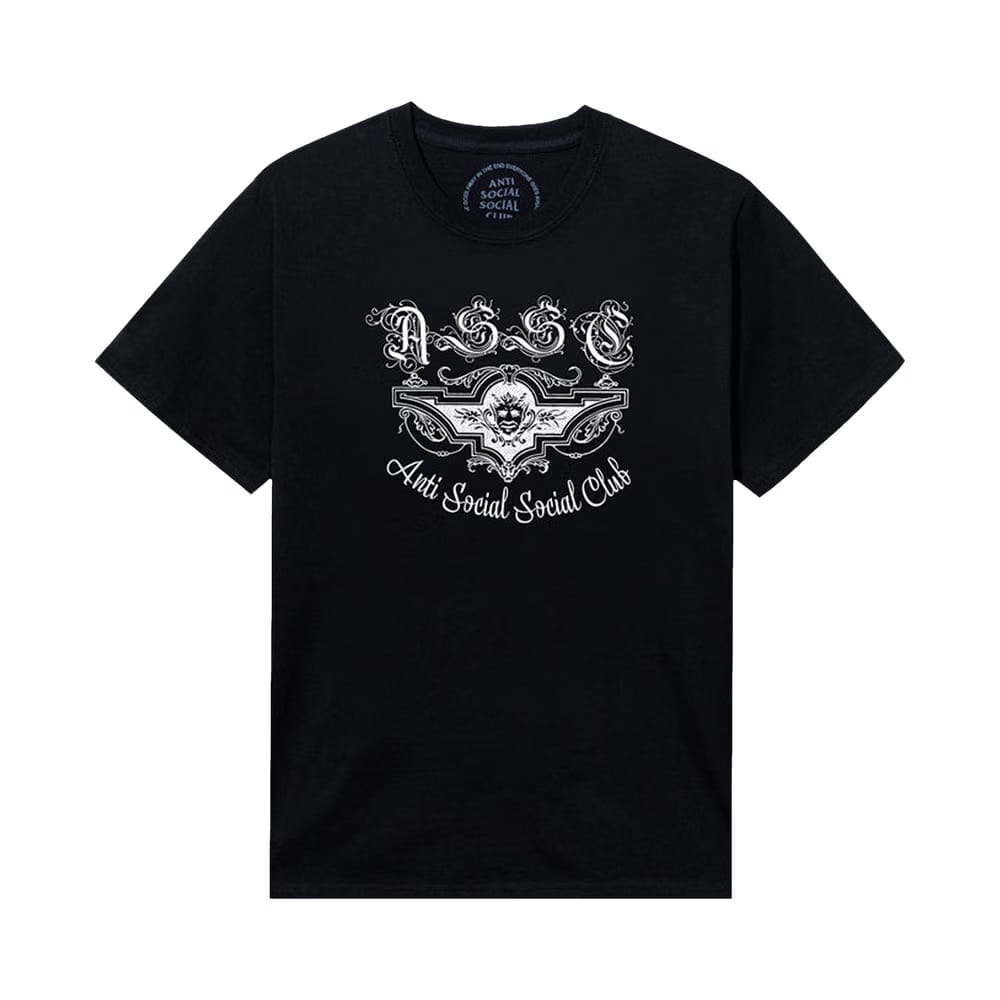 Anti Social Social Club x 2 Tone Feast Or Famine T-Shirt Black