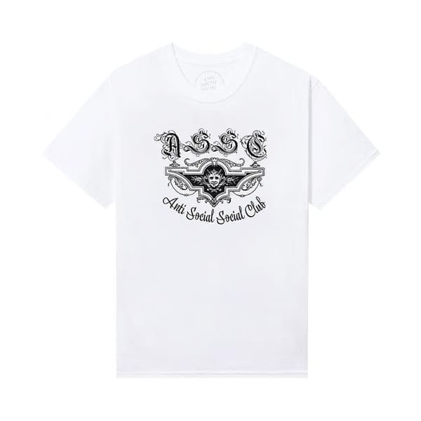 Anti Social Social Club x 2 Tone Feast Or Famine T-Shirt White