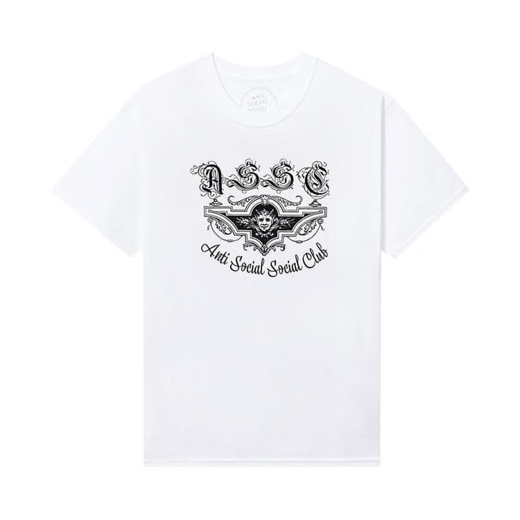 Anti Social Social Club x 2 Tone Feast Or Famine T-Shirt White