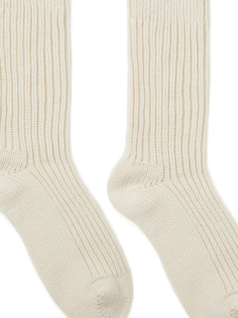 ribbed cashmere socks