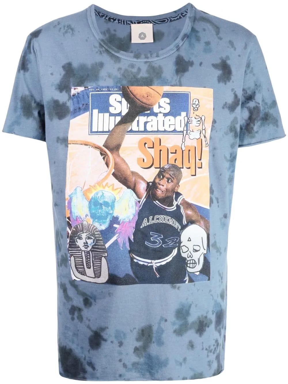 graphic print tie-dye T-Shirt