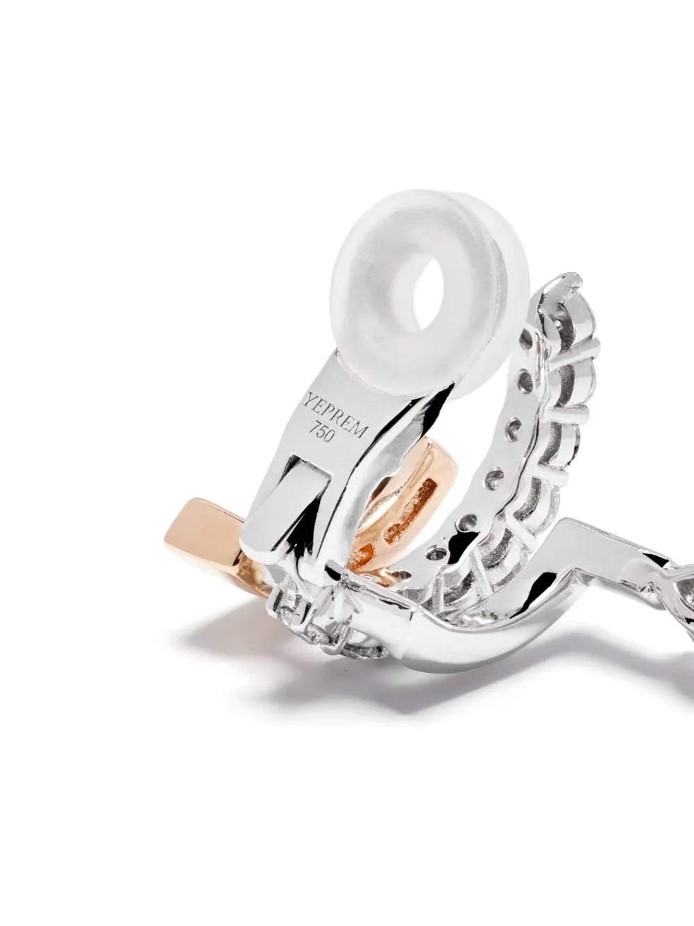 18kt white gold Whisper diamond earcuff