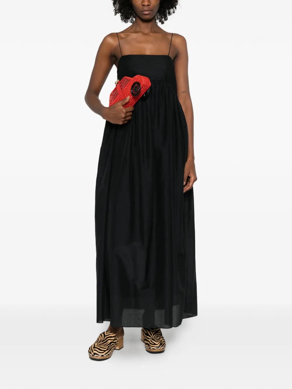 strappy empire dress
