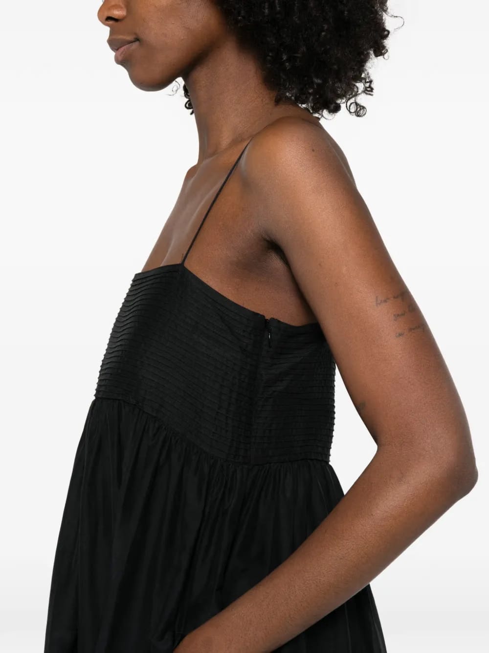 strappy empire dress
