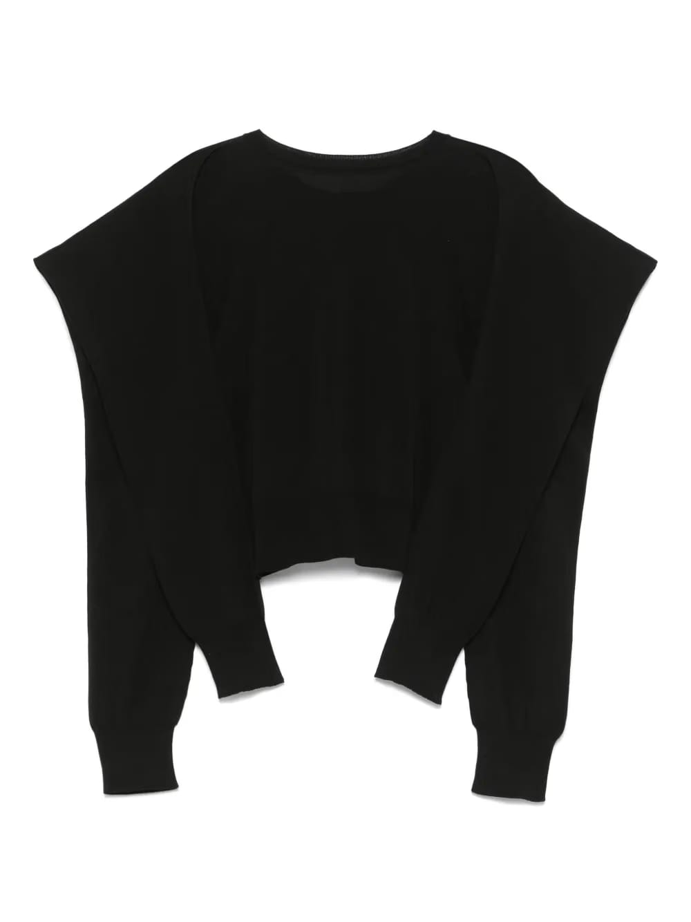 four-sleeved cardigan