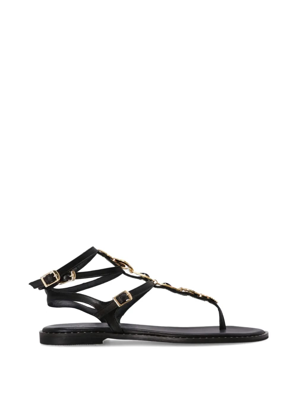embellishment buckle sandals