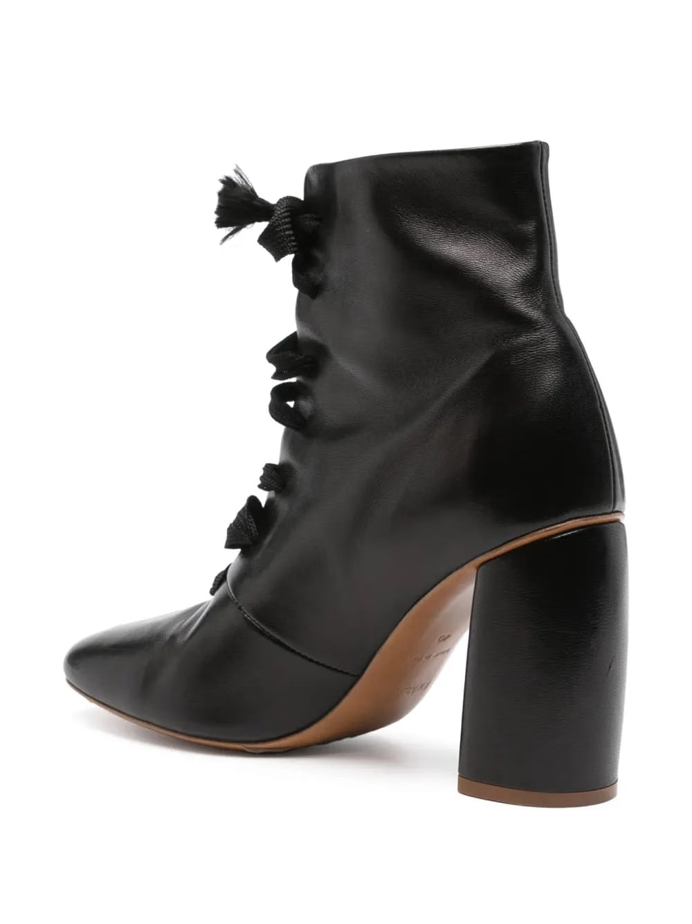 90mm lace-up boots