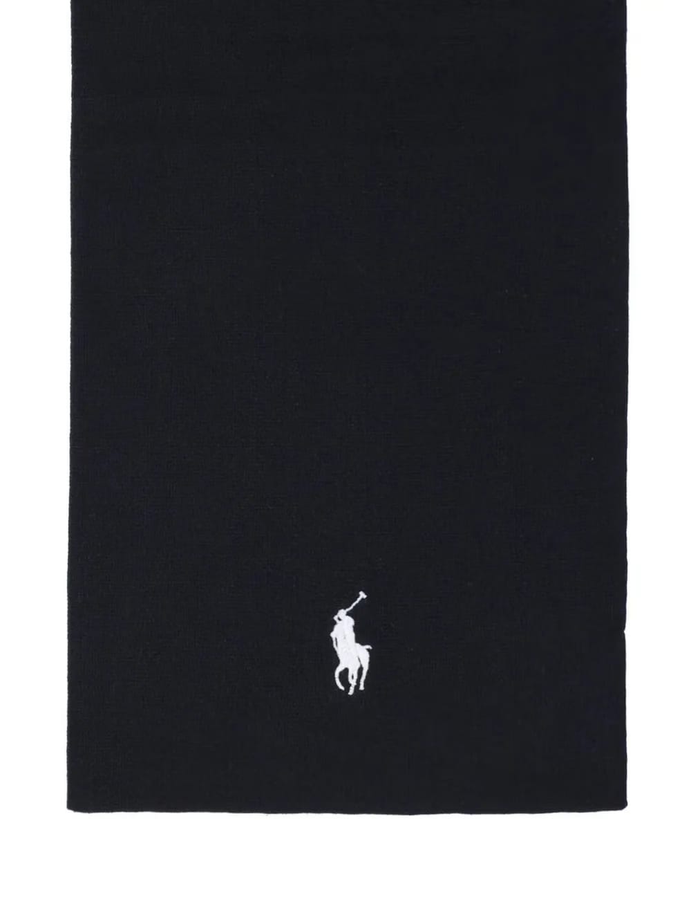 Polo Pony-embroidered scarf