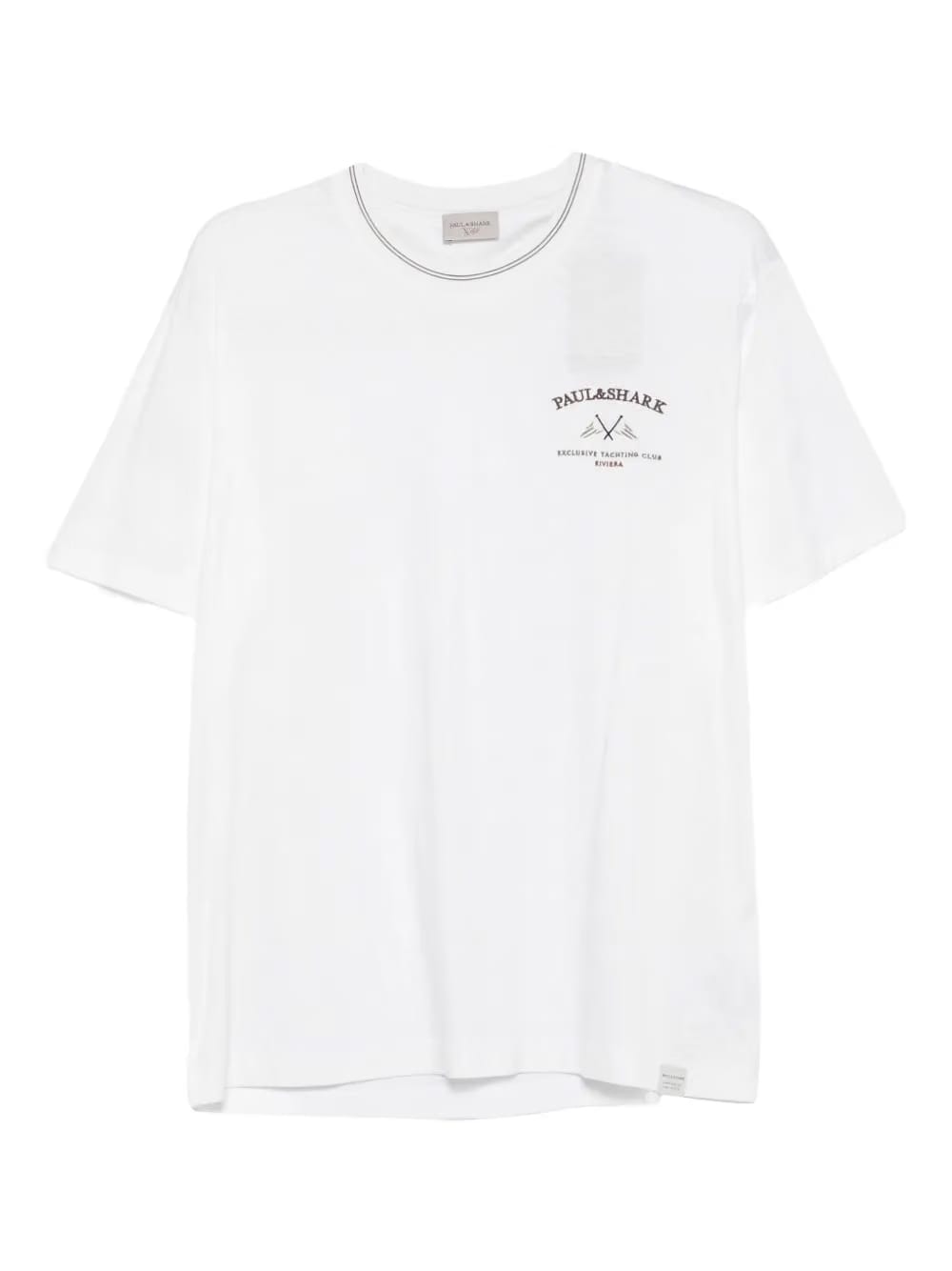 logo embroidered crew neck T-Shirt
