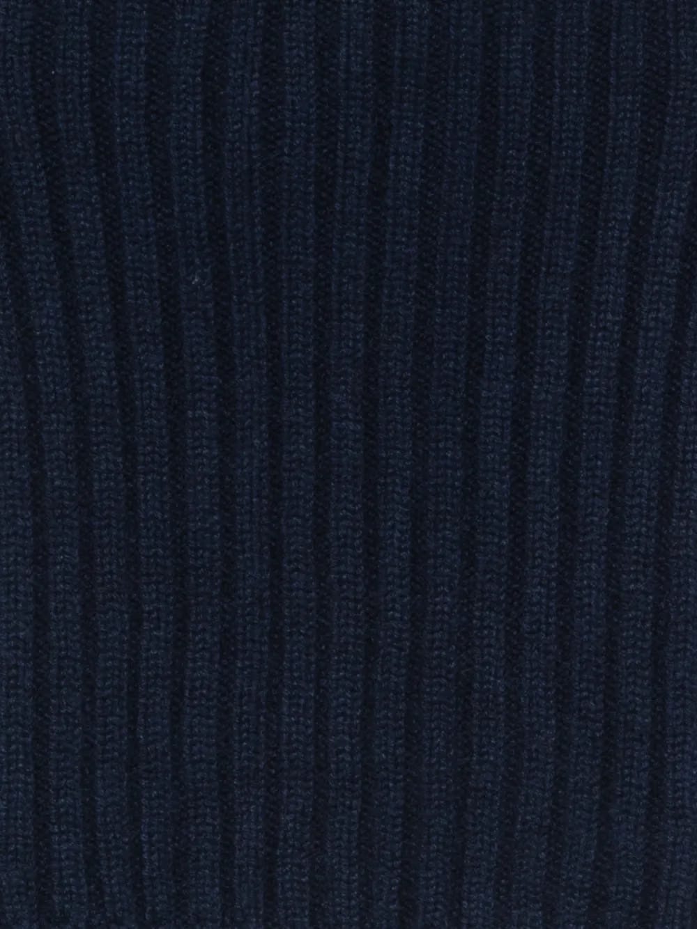 ribbed cashmere neck warmer