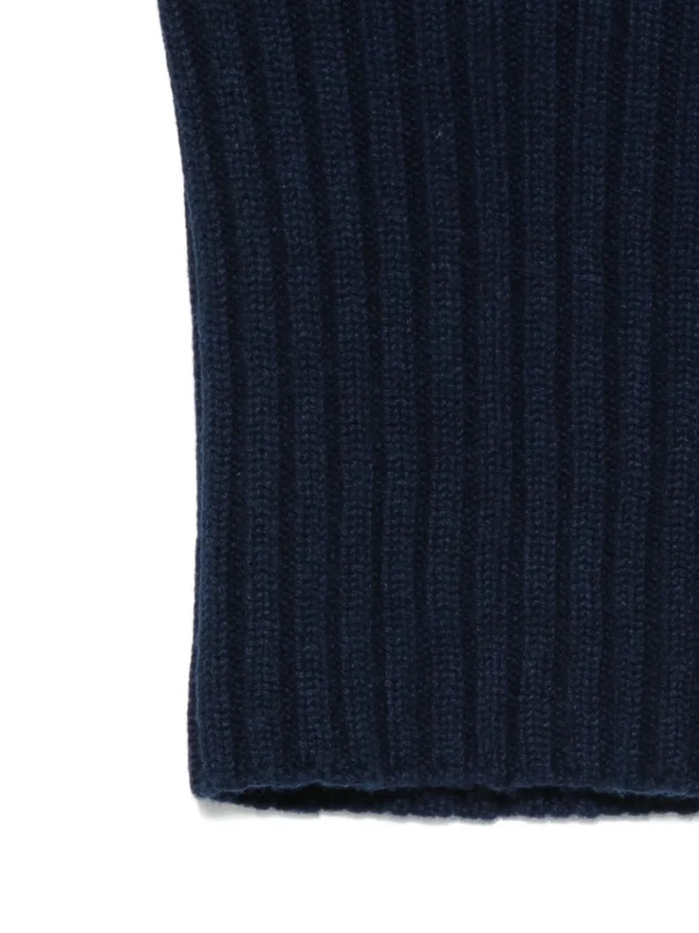 ribbed cashmere neck warmer