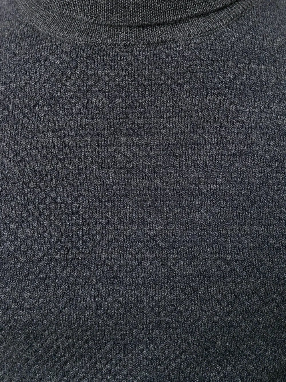 roll neck sweatshirt