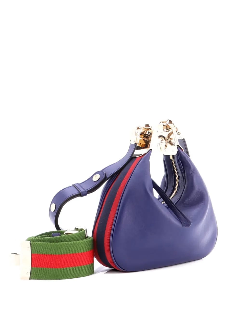 Attache Shoulder Bag Leather Small crossbody bag