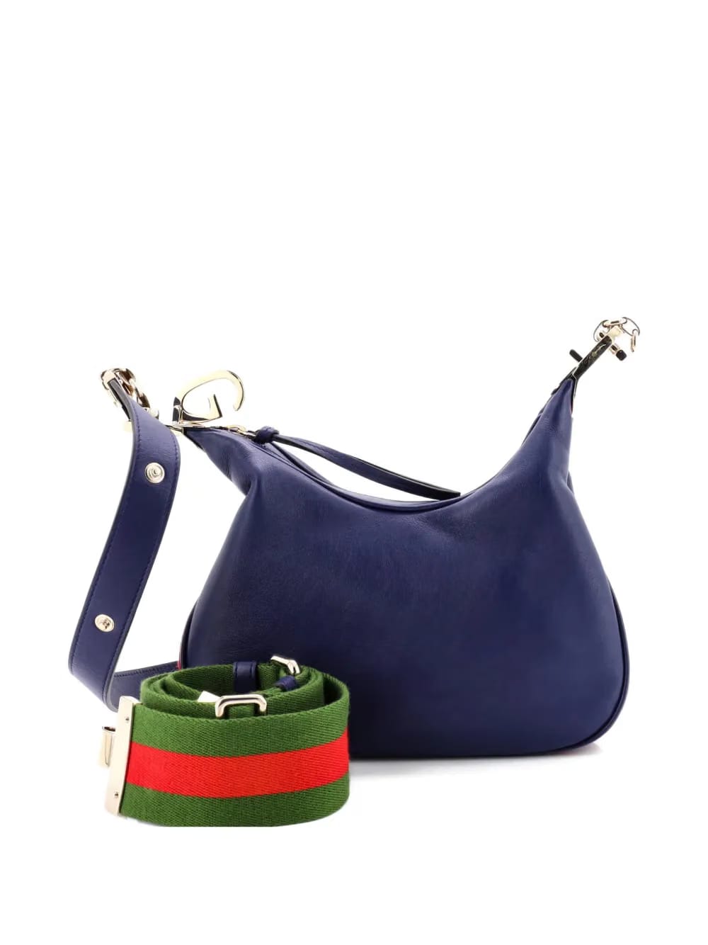 Attache Shoulder Bag Leather Small crossbody bag