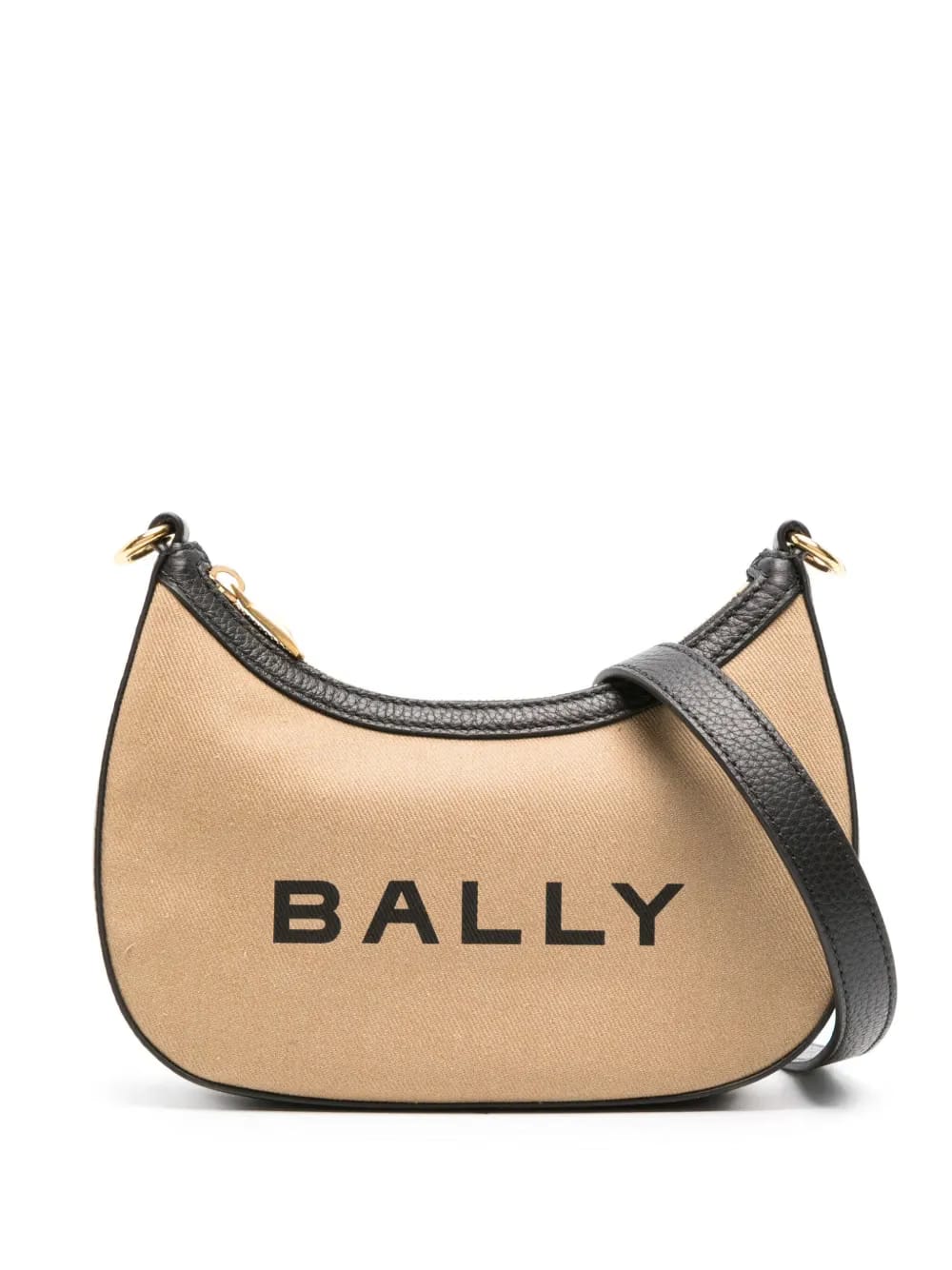 Ellipse logo-print crossbody bag