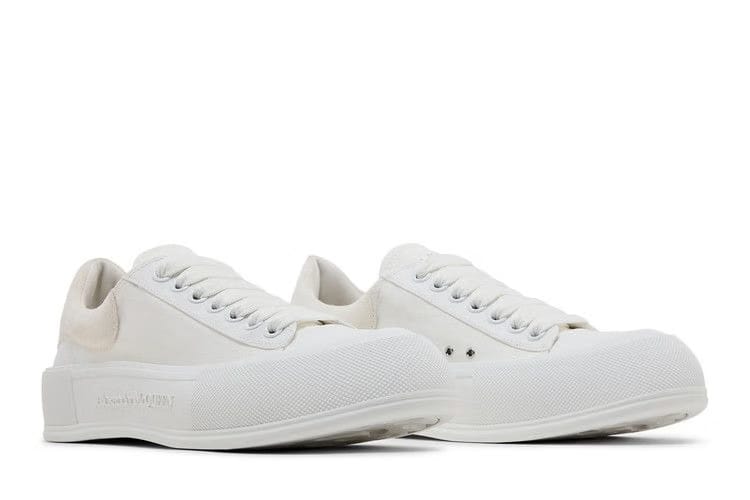 Alexander McQueen Deck Plimsoll White