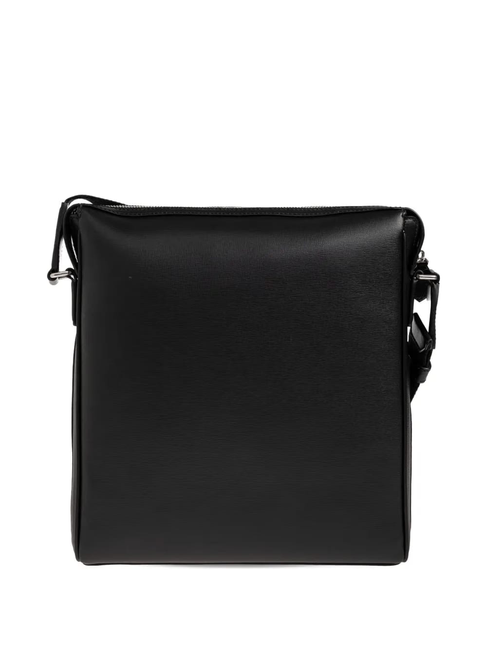 stripe leather bag