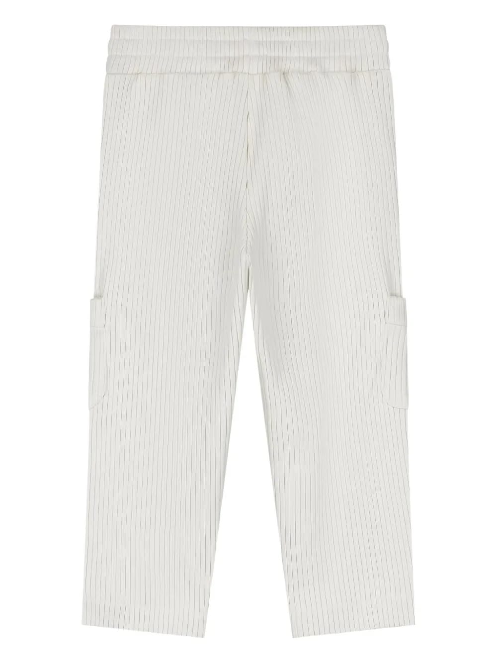 ribbed cargo trousers