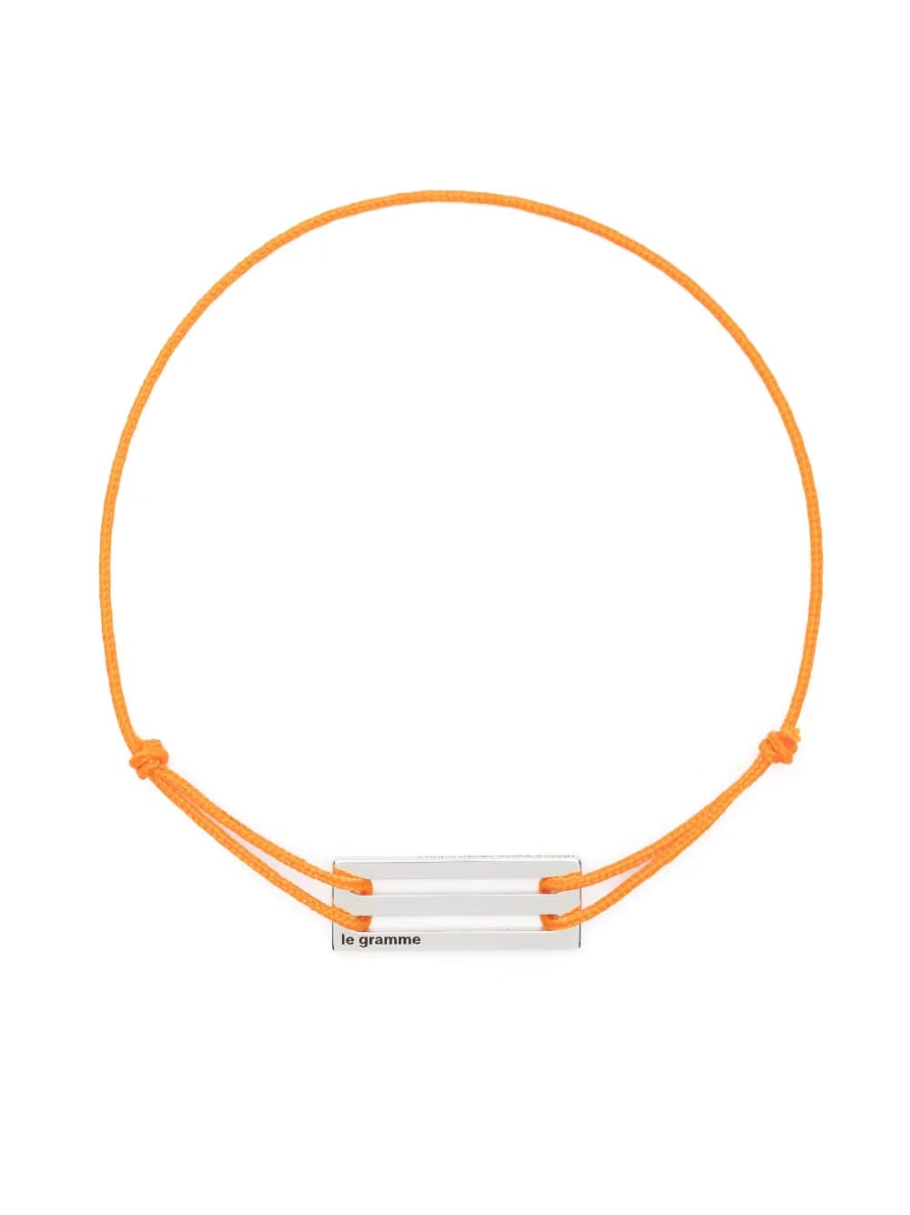 2,5g sterling silver cord bracelet