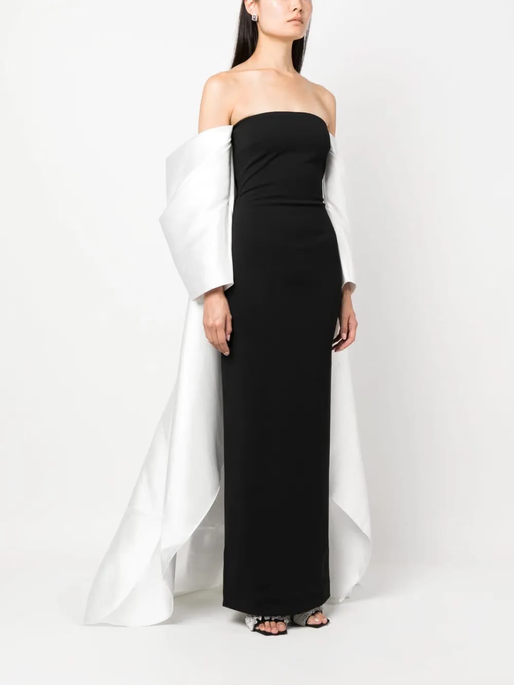 Kyla two-tone maxi dress