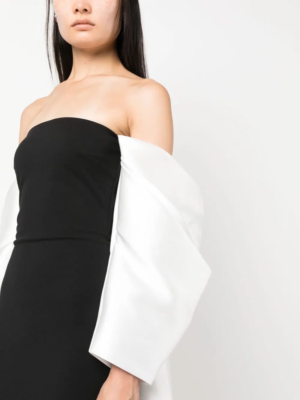 Kyla two-tone maxi dress