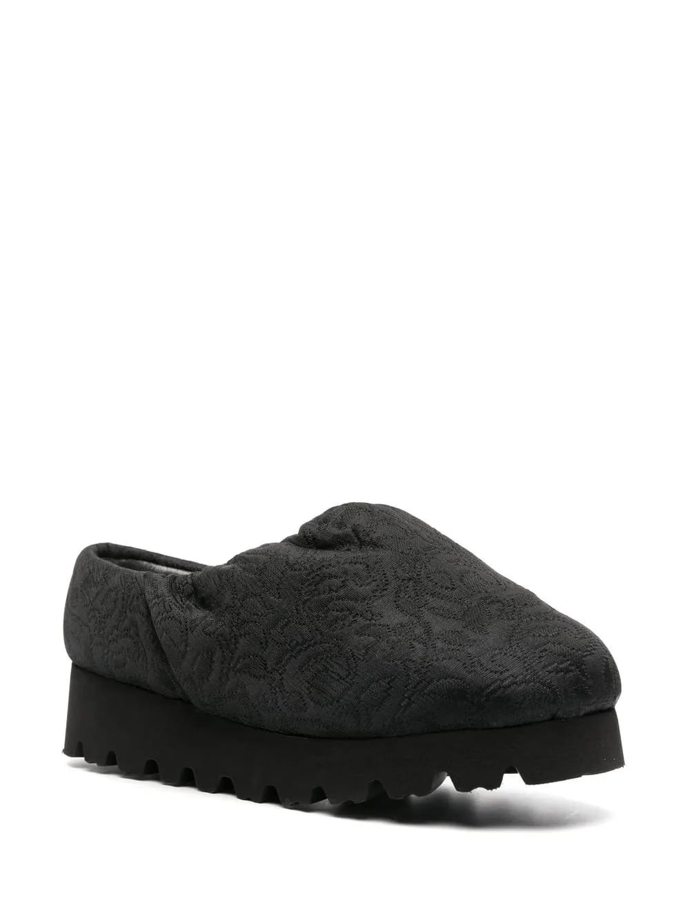 jacquard chunky loafers