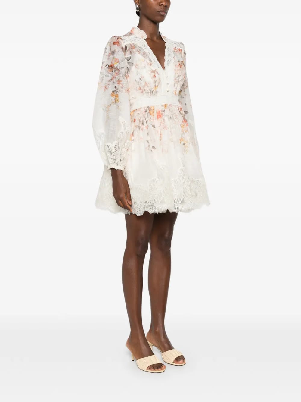 Luna lace mini dress