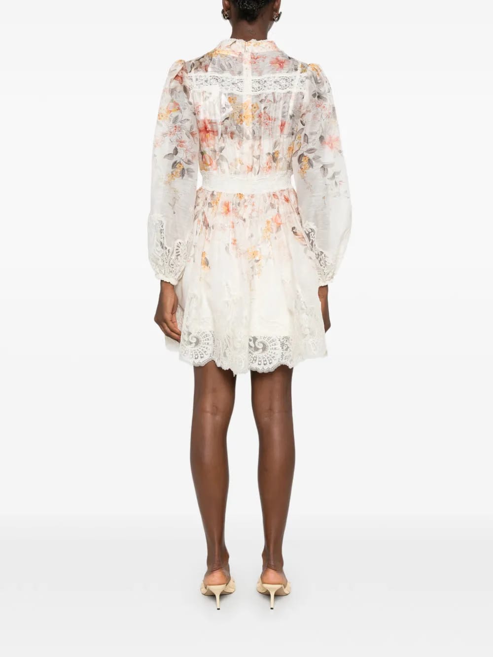 Luna lace mini dress