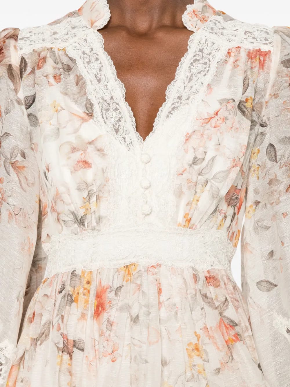 Luna lace mini dress