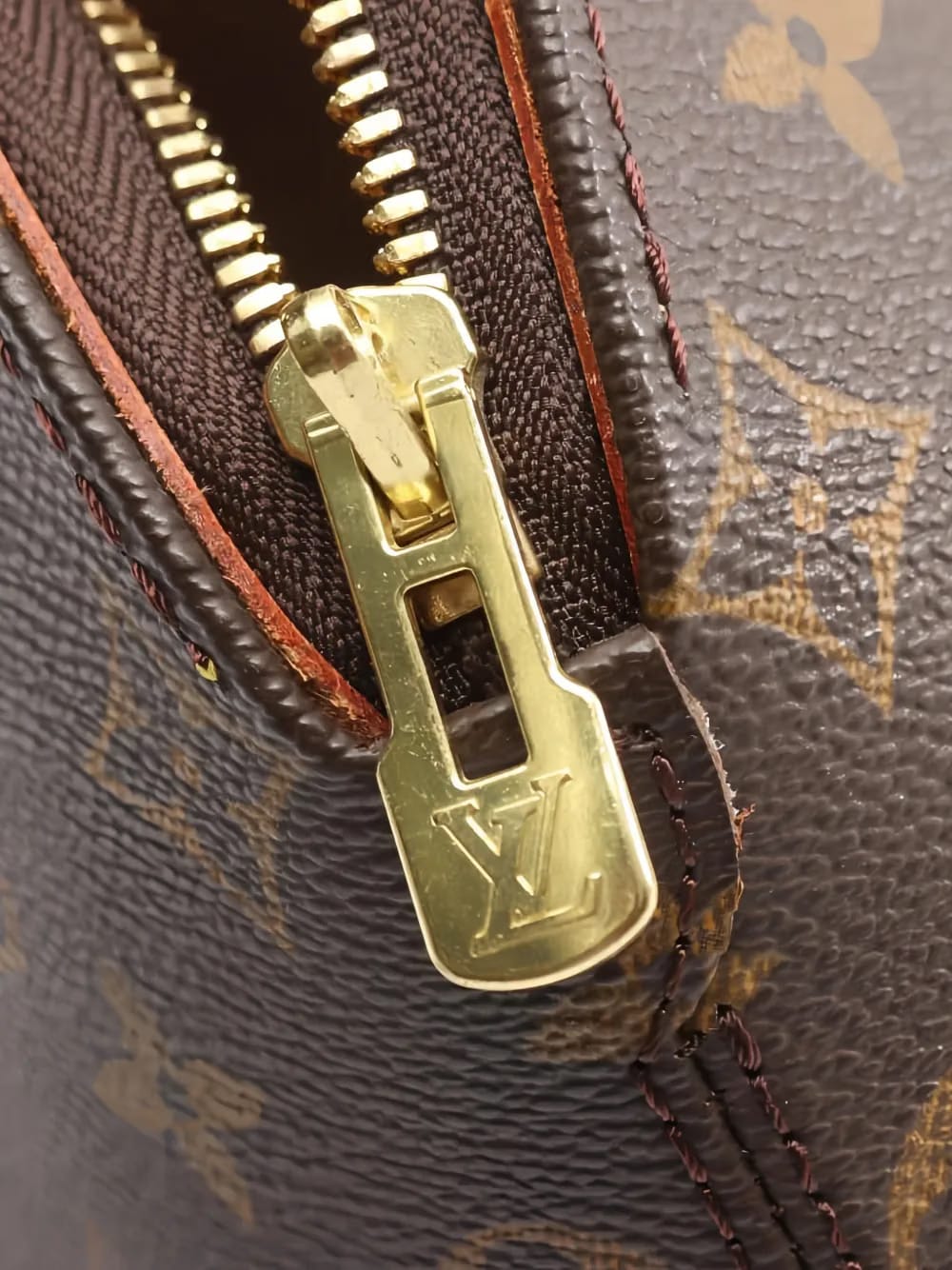 1999 Ellipse PM Monogram leather tote bag